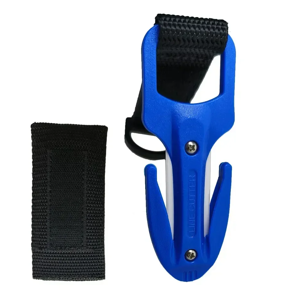 Carbon steel Blade Scuba Diving Cutting Special Knife Line Cutter Underwater Knife Spearfishing Sheath Safety Emergency Holder diving knife