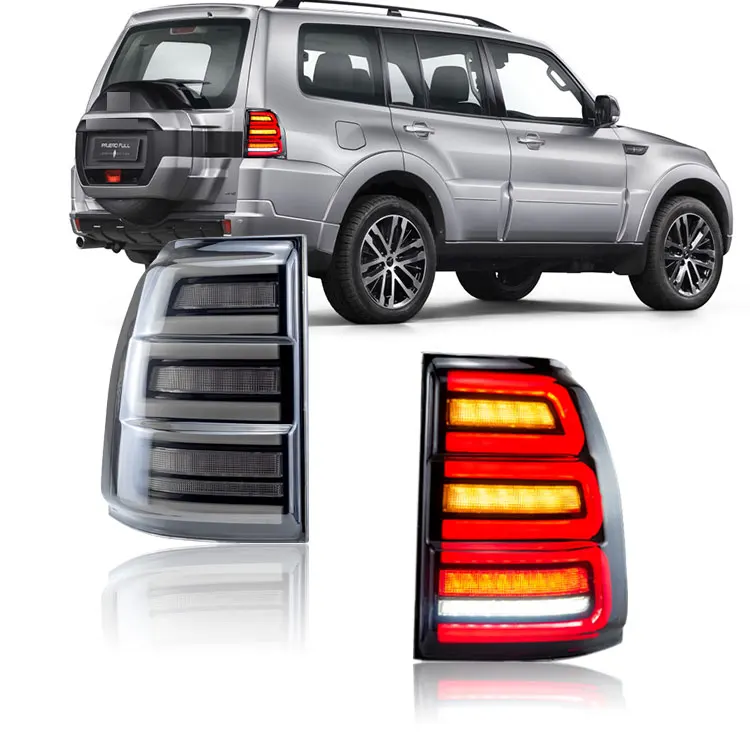 

Factory Manufacturing Auto Parts Taillamp Car Modified LED Tail Lamp For Mitsubishi Pajero v93 v97 2006-2020