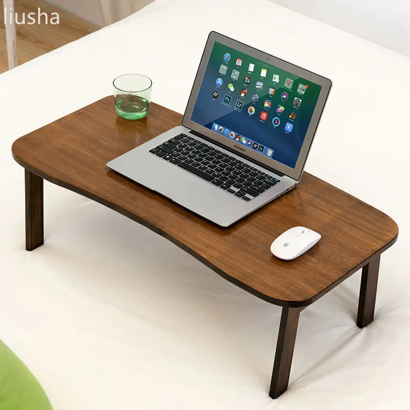 Folding table small desk on bed computer desk learning writing rectangular dormitory dining room bedroom artifact desks