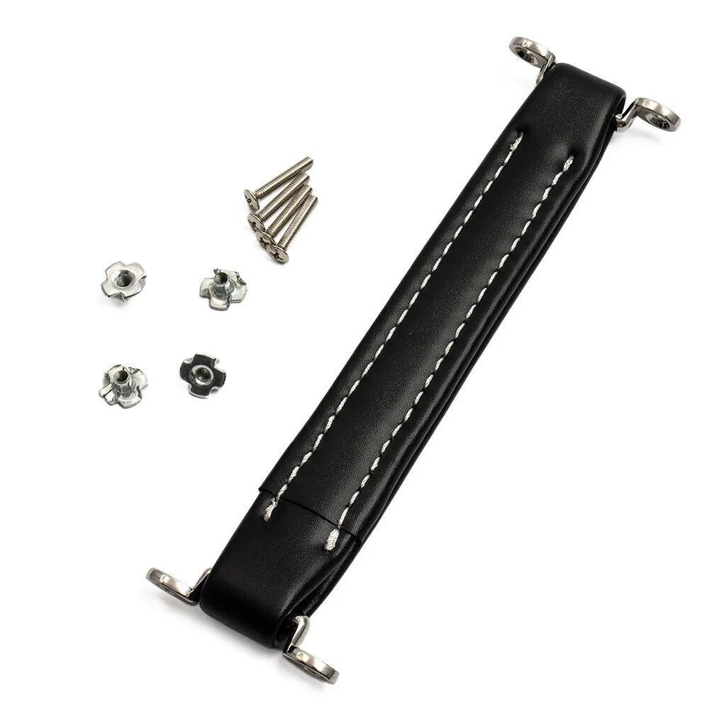 

Кожаный гитарный усилитель в винтажном стиле с резьбовым усилителем, ручка, модная ручка для гитарного усилителя, динамик