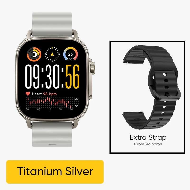 Watch 5 Silver-Green