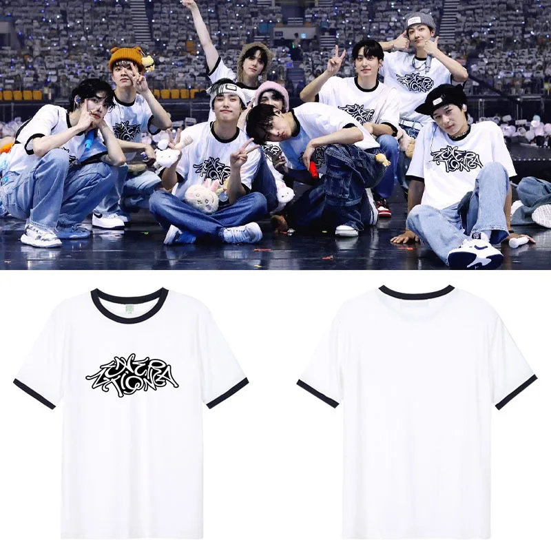 KPOP THE BOYZ World Tour T-shirt ZENERATIONⅡ Concert Short Sleeve