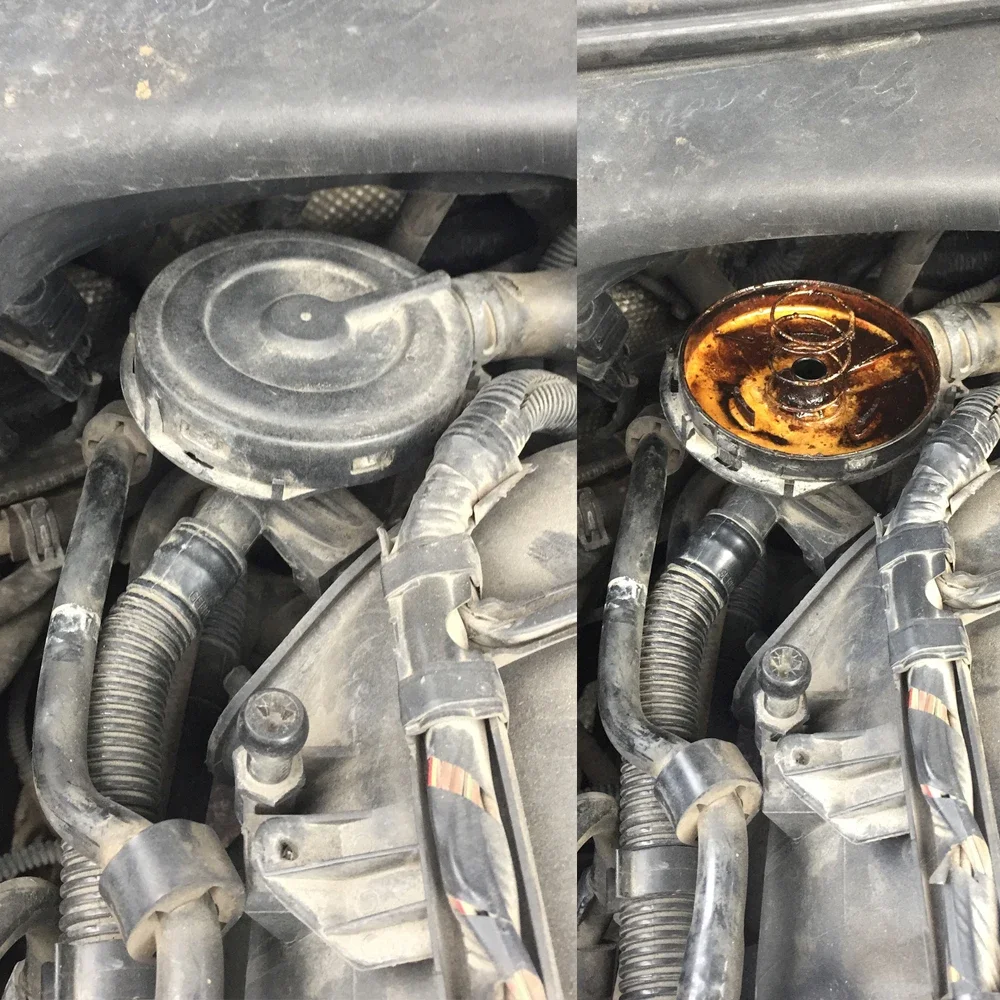 PCVクランクケース換気パイプ Compatible With Porsche For Cayenne 4.8 V8 2008 20 RKX  Replacement クランクケース換気パイプ Compatible With Porsche For Cayenne 2004 2005 2006 3.