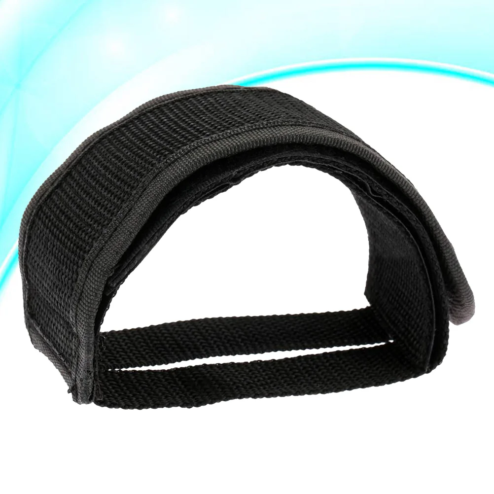 

Fixed Strap Anti Double Adhesive Pedal Toe Clip Strap Black Cycling Pedal Accessory Strap Belt for Fixed Gear Bike