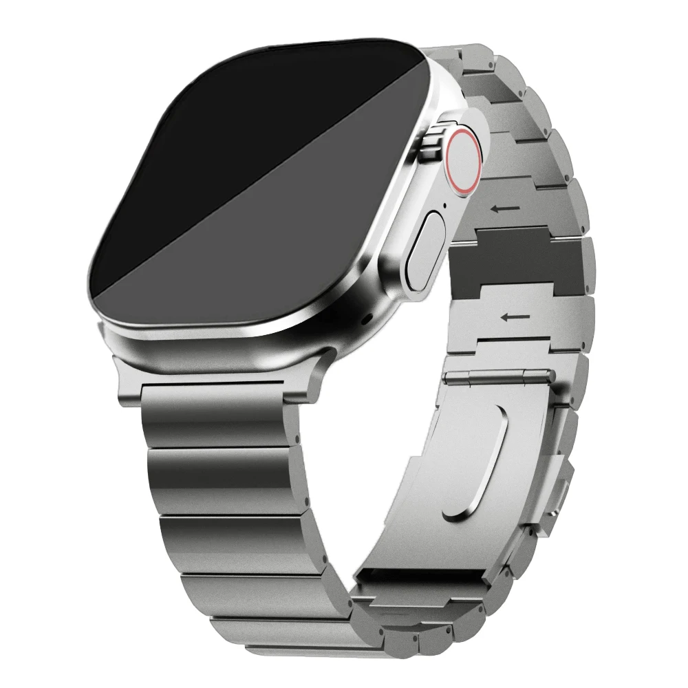 for Apple watch バンド チタン製互换ベルト コンパチブル Apple