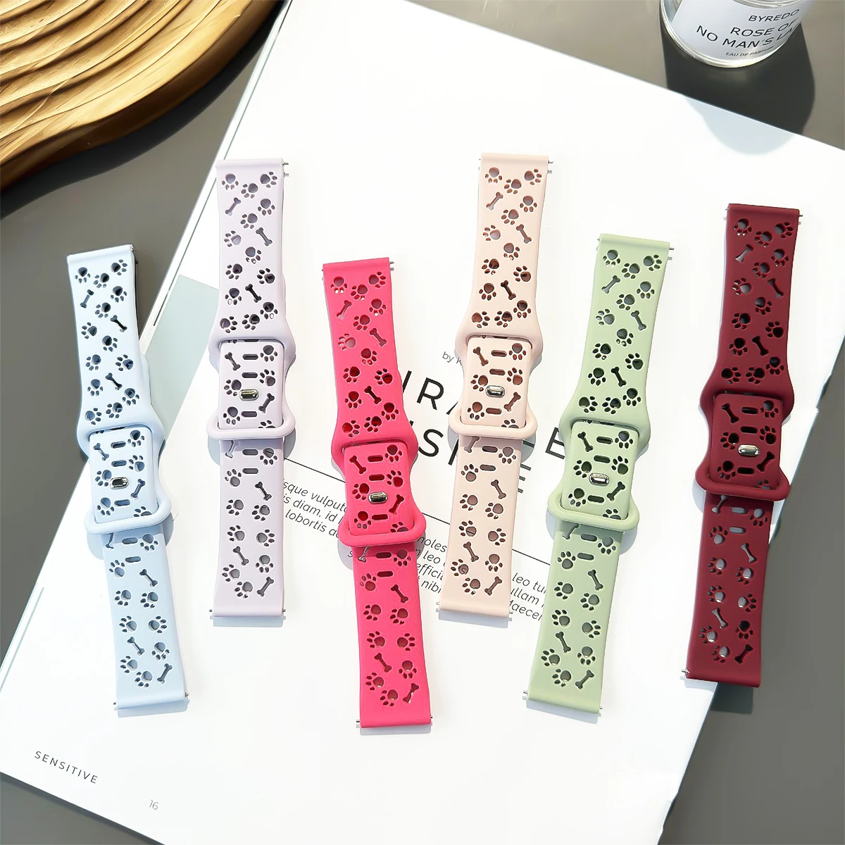 Dog Paw Silicone Watch Strap Bracelet