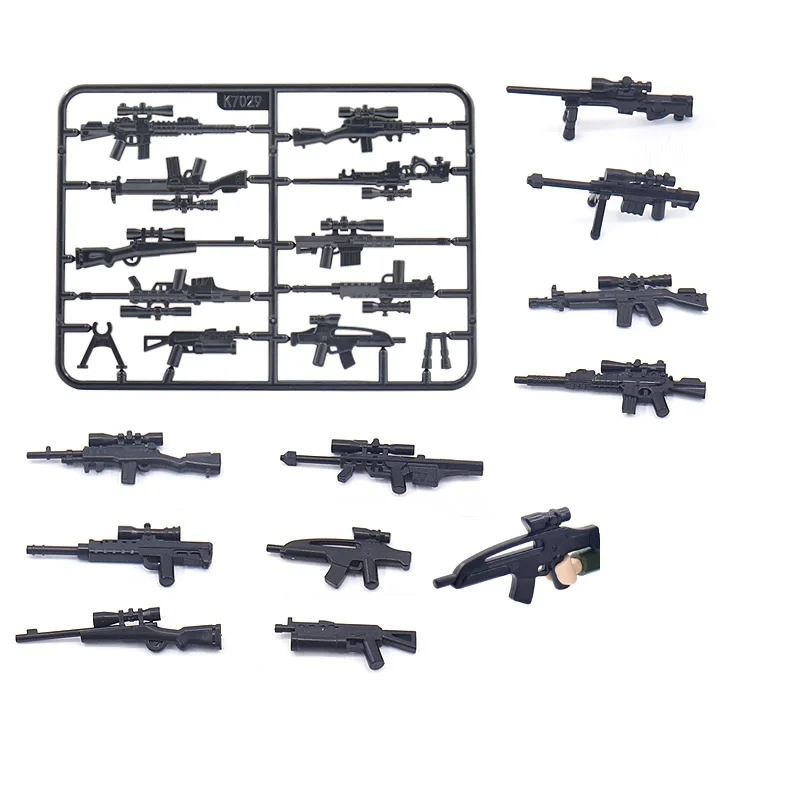 Set Di Armi Militari, Minifigure Accessori Compatibili Con Lego - Foto 10