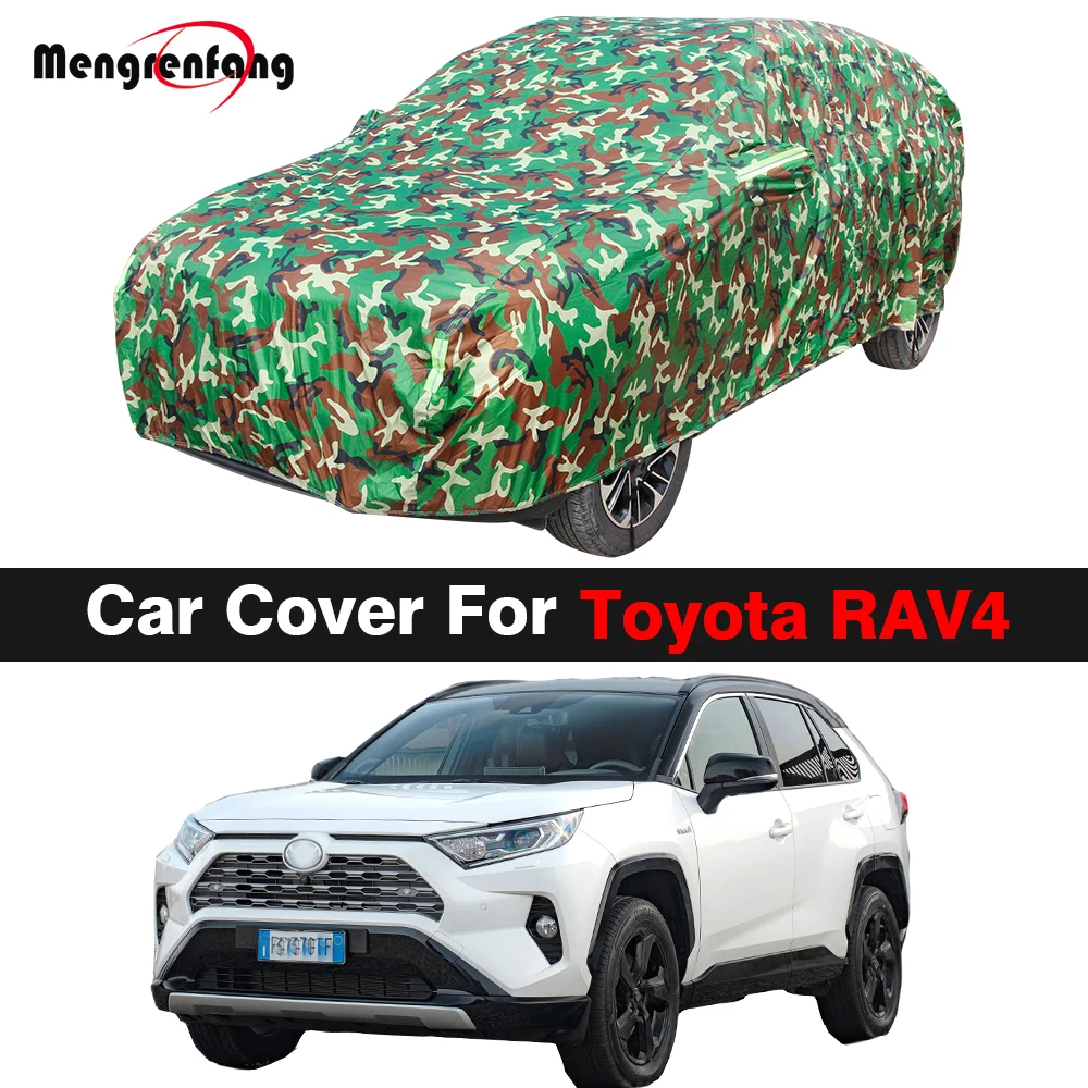 

Full Camouflage Waterproof Car Cover For Toyota RAV4 RAV 4 Anti-UV Sun Shade Rain Snow Prevent SUV Cover Windproof