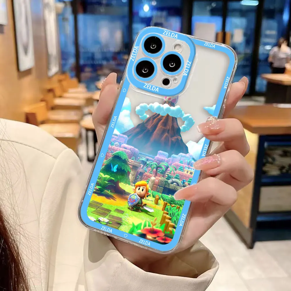 Clear Cartoon Legend Phone Case