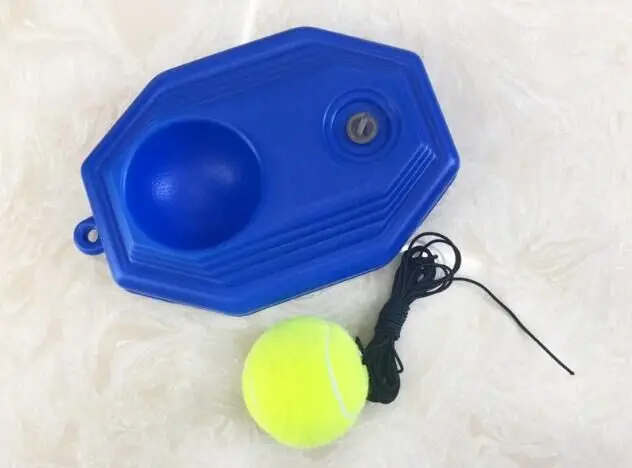 AEF Heavy Duty Tennis Training Aids Tool With Elastic RopeBall Practice Self-Duty Rebound Tennis Trainer Partner Sparring Device