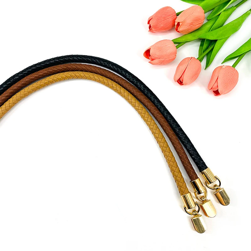 

PU Leather Braided Rope Handles For Handbag DIY Replacement Bag Strap Shoulder Bags Belt Hot Purse Belts Bag Accessories