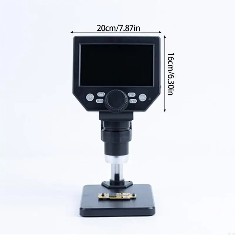 애호가 회로 수리 및 보석 검사를위한 1000X 배율 LCD 화면이있는 4.3 인치 디지털 현미경 M4YD