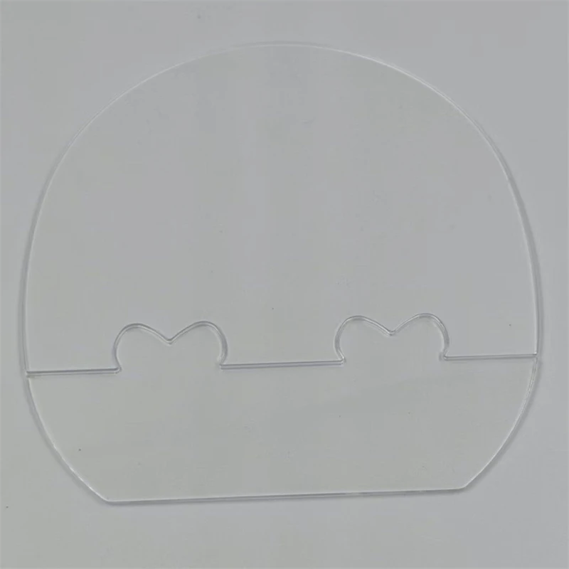 탁구 러버 정렬 보드 - 탁구 라켓 블레이드 위치 조정 템플릿, 정확한 러버 배치를 위한 DIY 도구