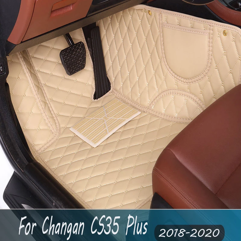 

Ковры для Changan CS35 CS 35 Plus 2018 2019 2020, автомобильные коврики, аксессуары для интерьера, декоративные детали, Стайлинг, напольные коврики, коврик