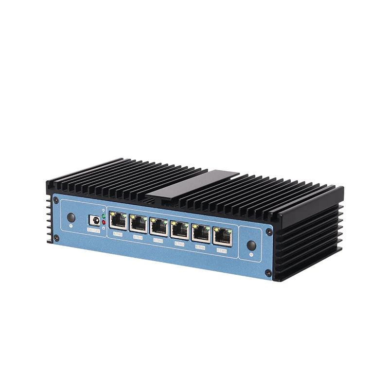 Firewall Router Intel Core i7 6500U Mini PC 6x LAN Ports Intel i211AT Gigabit Ethernet Compatible With Pfsense Windows Linux 3