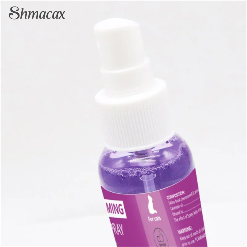 60ml Calming Spray Feline Anti Stress Pheromone Emotional Soothing Spray Health Cleaning Supplies For Cats