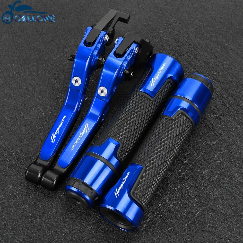 

For SUZUKI HAYABUSA 1999 2000 2001 2002 2003 2004 2005 2006 2007 Handbrake Brake Clutch Levers Handle Grip Handlebar Grips