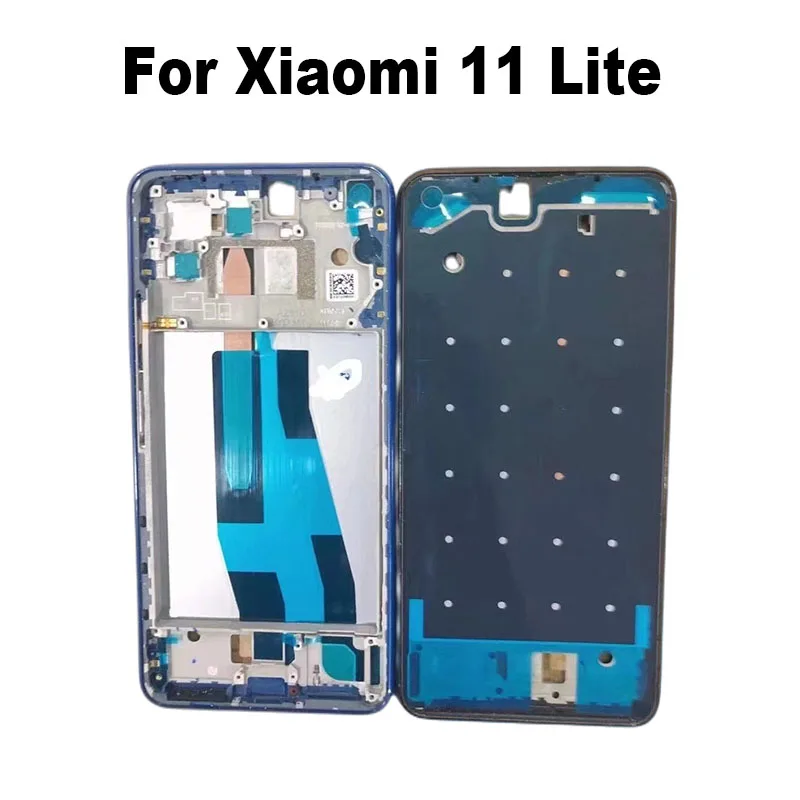 

Для Xiaomi Mi 11 Lite средняя рамка ЖК передняя рамка Корпус рамка панель для смартфона запасные части MI11 Lite 4G 5G