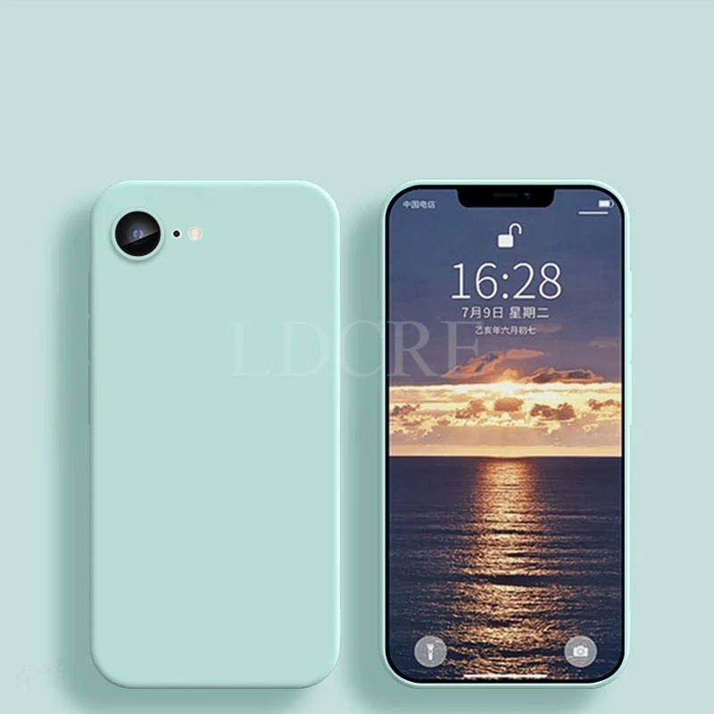 Liquid Silicone TPU Plain Rubber Protector Case Cover