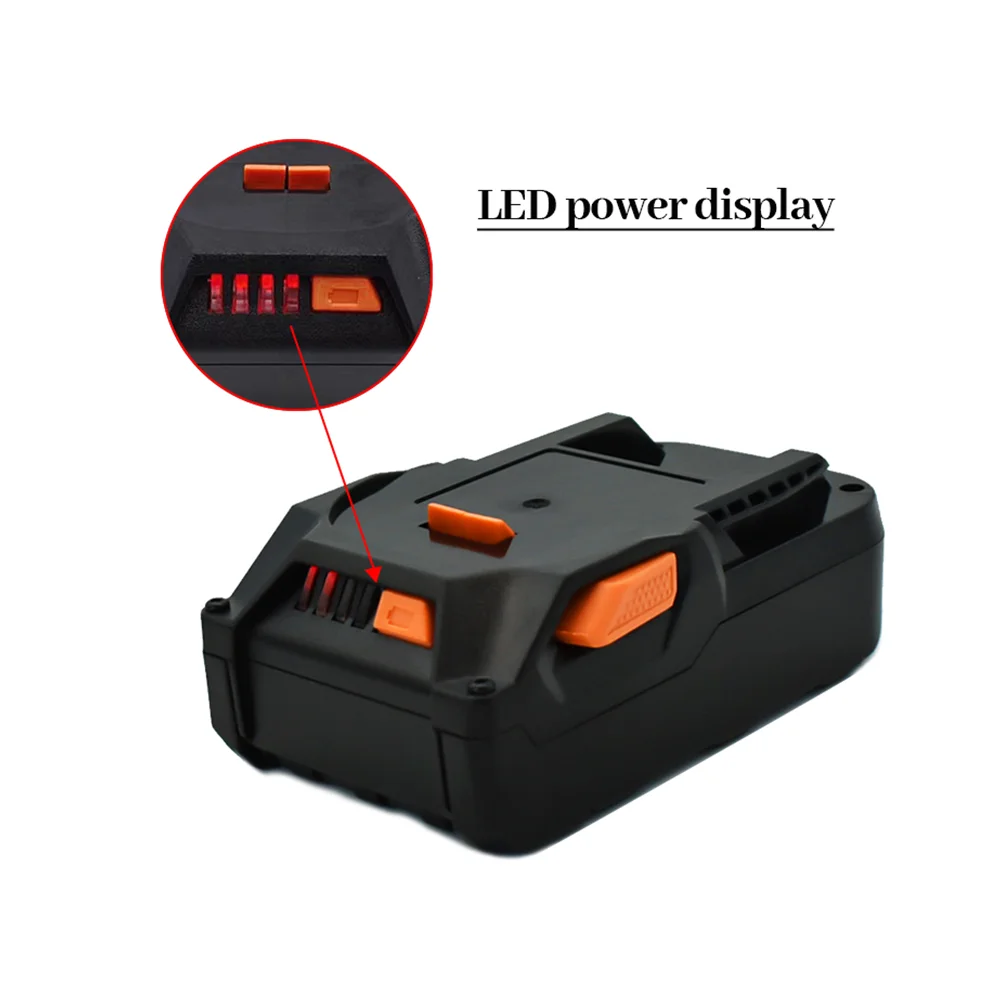 18V 6000mAH Rechargeable Power Tool Battery for RIDGID R840083 R840085