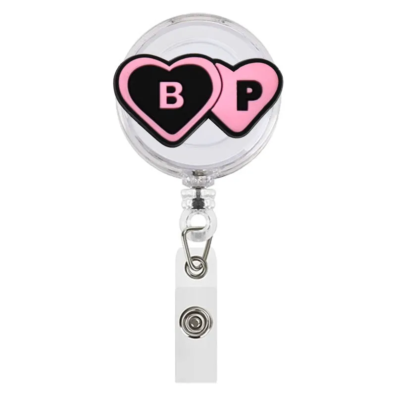 1PCS Pull Badge Nurse Popular K-pop girls group Name Badge Reel Clip Badge  Holder Doctor School Student Office ID Card Clip - AliExpress