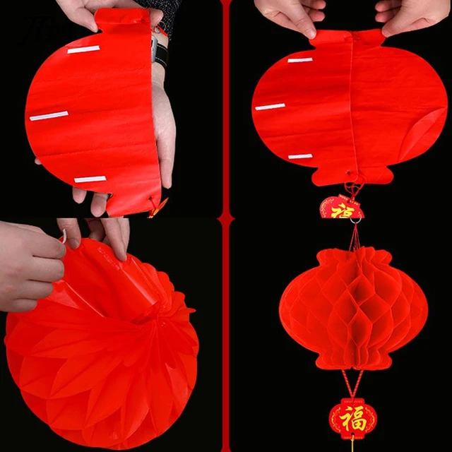 6 Lanternes En Papier De Décoration De Noël, Lanternes En Papier Chinoises  Suspendues Rondes Pour Décorations De Fête En Plei[N1217] - Cdiscount Maison