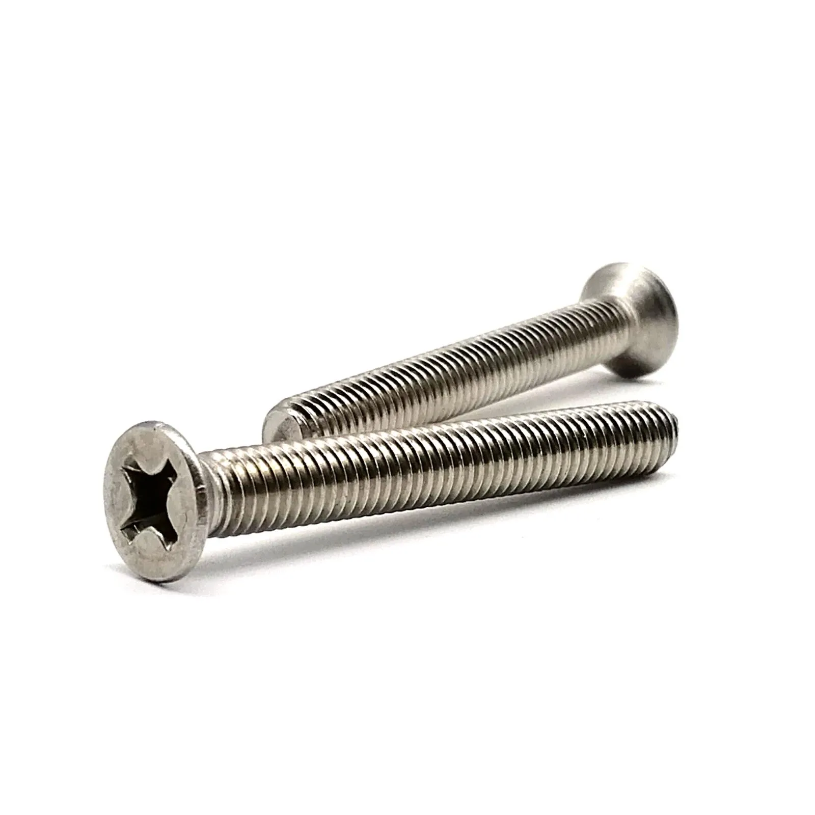 Lengthened M2 M2.5 M3 M3.5 M4 M5 M6 M8 3-100mm Cross Phillips Flat Countersunk Head Screw Bolt A2-70 304 Stainless steel GB819