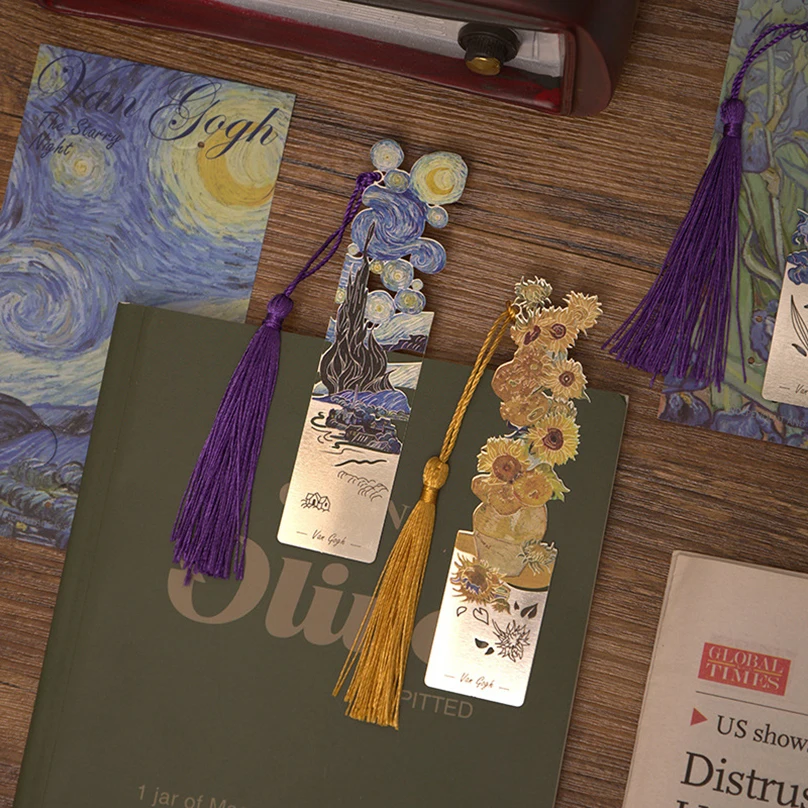 Retro Metal Bookmark 1Pcs for Book Accessories