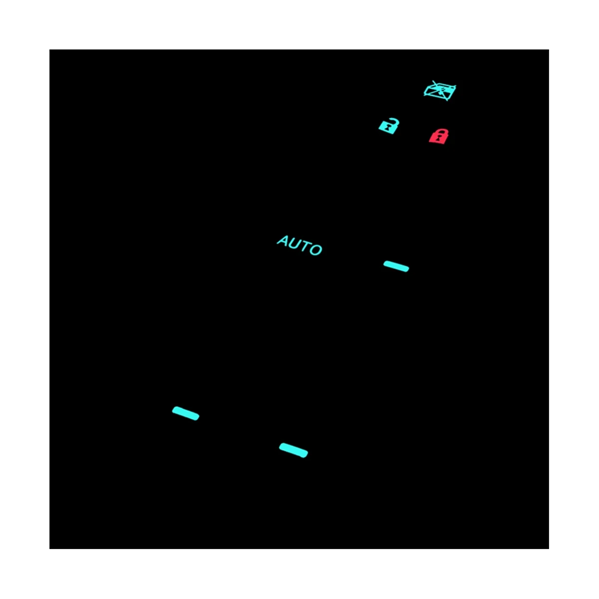 

1 комплект, голубая фотовспышка для Toyota Camry Yaris Corolla RAV4 Vios LHD