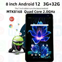 8 INCH Android 12 RAM 3GB+32GB ROM QP80 MTK8168 Tablet Quad Core IPS Screen Quad Core Rear 13.0MP WIFI Dual Camera 1