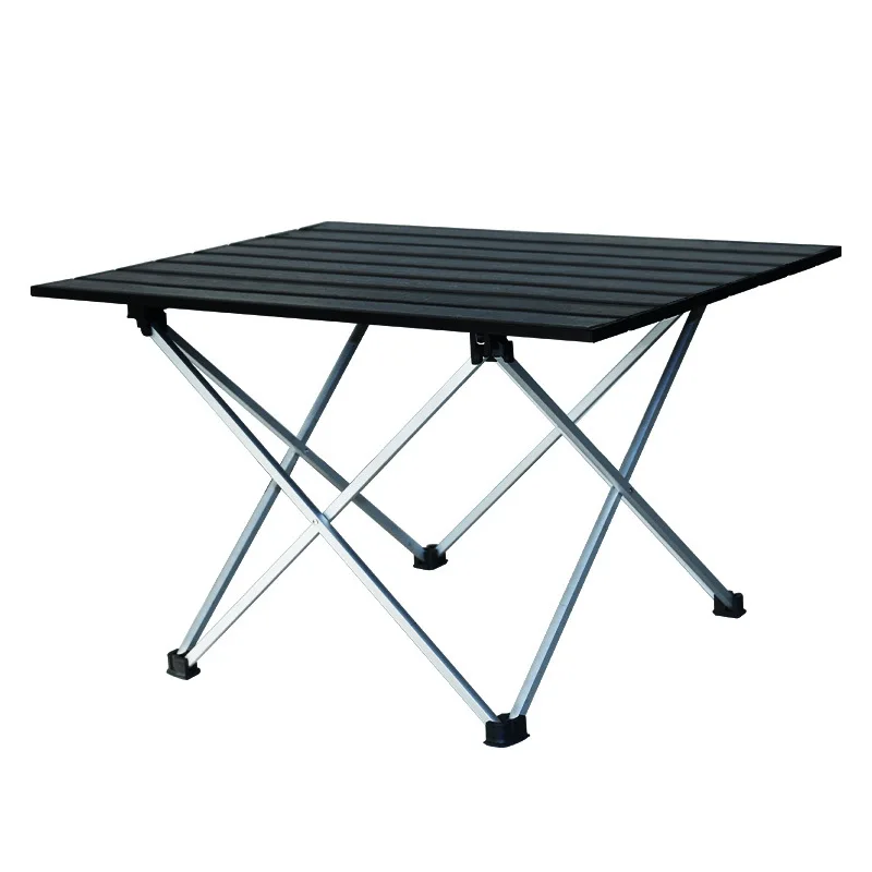 

Portable Compact Camping Table Ultralight Aluminum Folding Beach Table Camp for Hiking Backpacking Outdoor Picnic Upgrade Thick