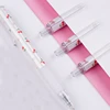 2 Pcs Cherry Blossoms 0.5mm Press Gel Pens Black Ink Fine Point for Writing Journaling Notetaking Students Stationery 2