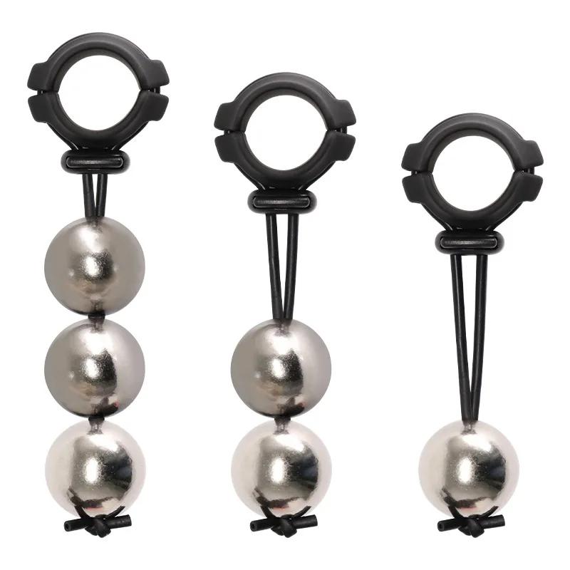 Weight-Bearing Cock Ring Men's Penis Exerciser Heavy Drop Ball Stretch Endurance Trainer Adult Sex Product