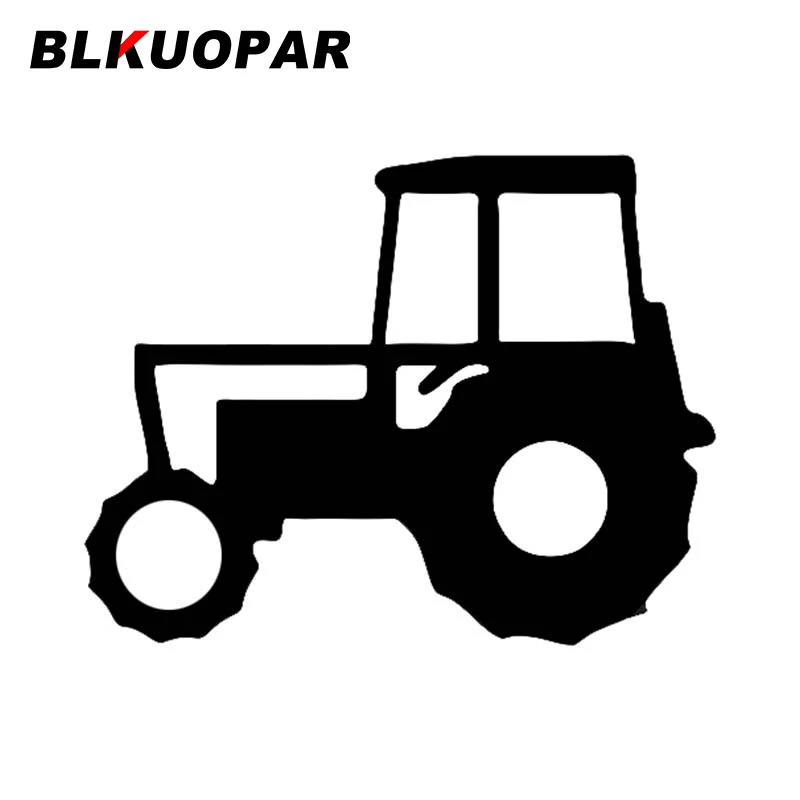 

BLKUOPAR Tractor Silhouette Car Stickers Waterproof Funny Decals Trunk Occlusion Scratch-Proof Surfboard Sunscreen Vinyl Decor