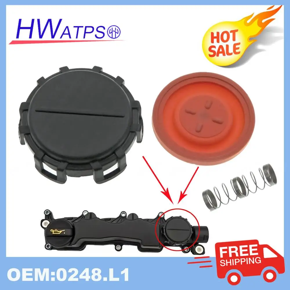 1/5/10 Pcs For Ford C-MAX Fiesta VI Focus II Fusion Citroen Berlingo C2 C3 C4 Volvo C30 V50 PCV Valve Cover Kit Repair 0248.L1