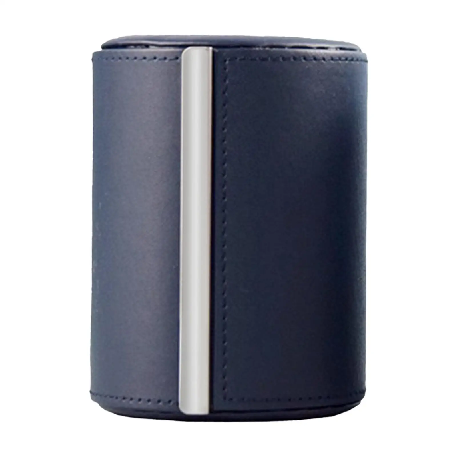 Travel Tie Case PU Leather Necktie Travel Case Tie Box for Men Antiwrinkle Neck Box Portable Sturdy Organizer neck tie