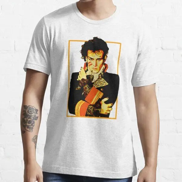 Adam Ant Vintage Tee Shirt Stand E Consegna Nero Tutte Le Dimensioni Unisex Ag022 Maniche Lunghe
