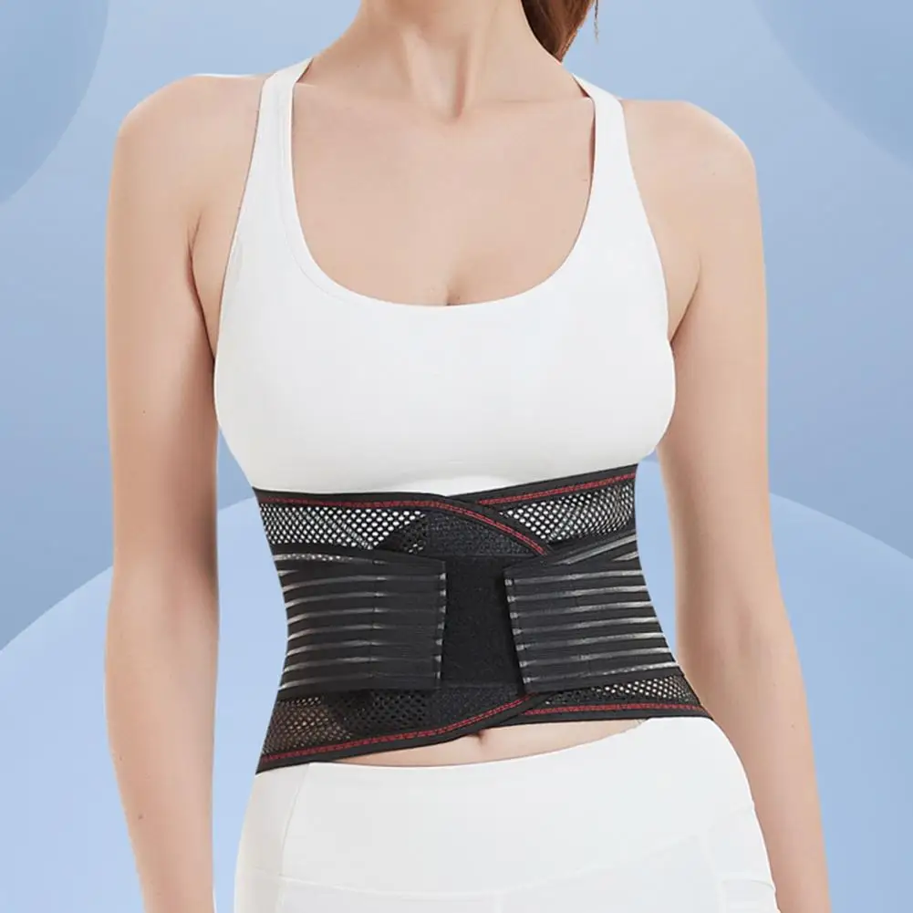 

Waist Strap Minimalistic Adjustable Sports Compression Waist Belt Gym Accessories Breathable Waist Support Belt Sports Belt