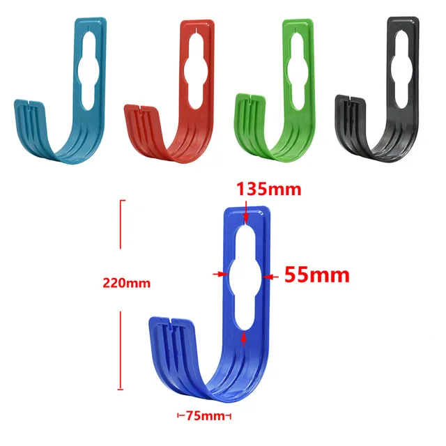 Kerti Víztömlő Csőtartó Fogas Falra Szerelt Csap Tömlő Öntöző Autó Mosócső Tekercs Szervező Tároló Tartó - Image 2