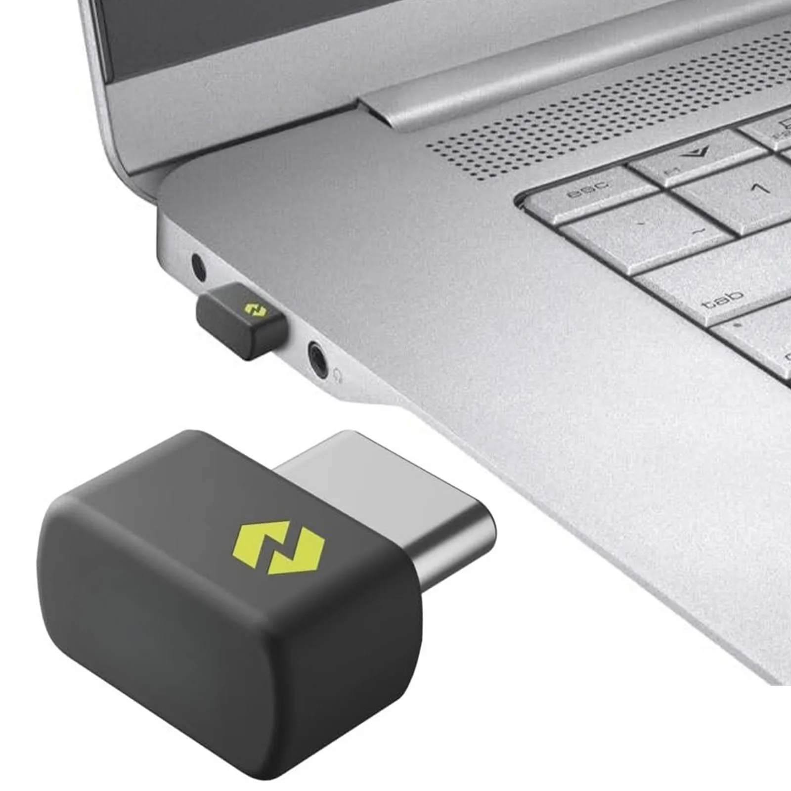 무선 USB 어댑터, 6개 기기 연결 USB-C 포트 USB 수신기 볼트 어댑터 (로지텍 볼트 MX 키즈, 미니 POP 키즈, 마우스, 키보드용)