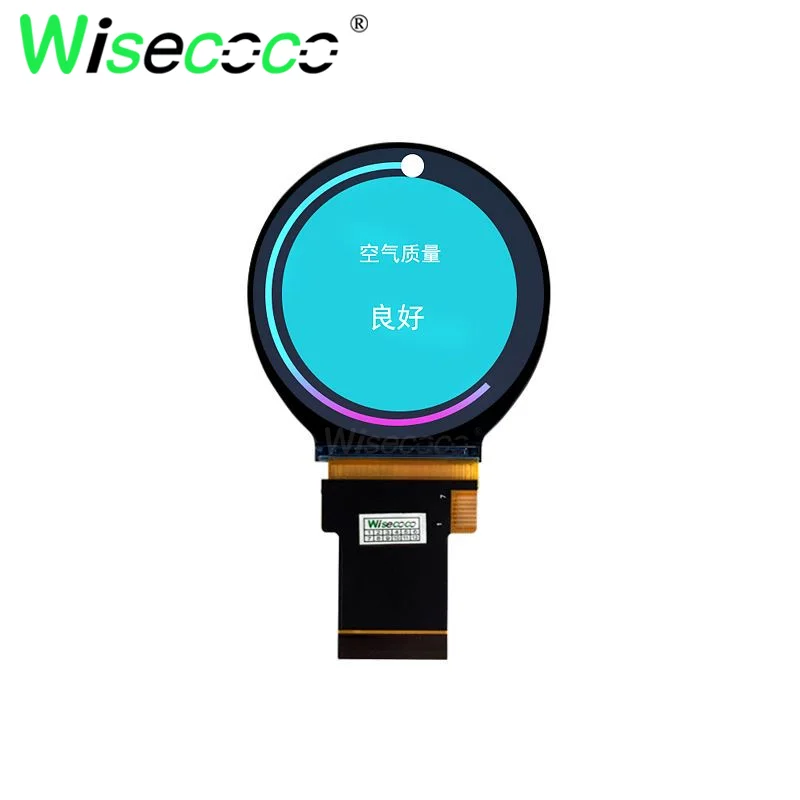 Wisecoco-usb-c Driver Board Display Redondo Spi e Rgb Port Tela Lcd 2.1 480x480 - Imagem 4
