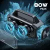 W-KING 80W Portable Bluetooth Wireless Speaker, Outdoor IPX6 Waterproof Loud with Bass Boost, Stereo Pairing, Reverse Charging 2