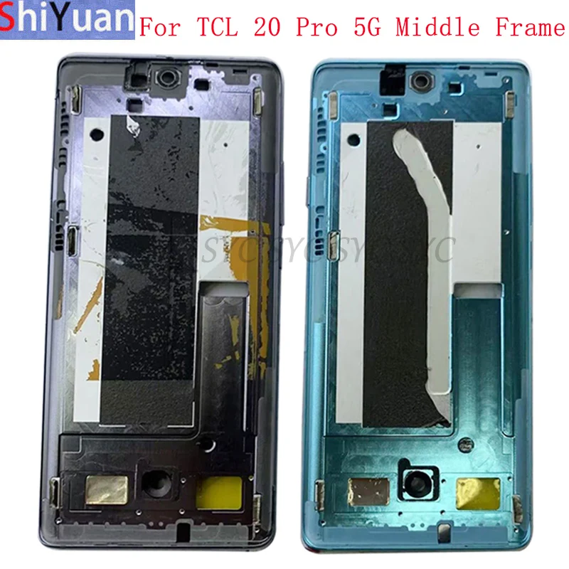 

Корпус средняя рамка ЖК-панель Рамка для TCL 20 Pro 5G T810H телефон металлическая рамка ЖК-дисплея запасные части