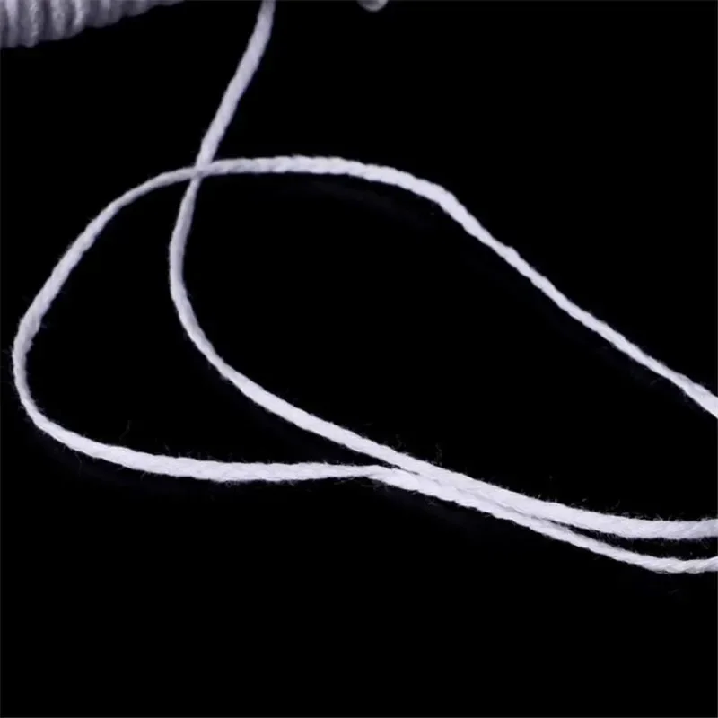 Cotton Square Braid Candle Wicks Wick Core 61m x 2.5mm For Candle Making Supplies