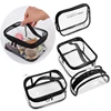 Transparent PVC Cosmetic Bag For Women Waterproof Clear Makeup Bags Beauty Case Make Up Organizer Storage Bath Toiletry Wash Bag 3