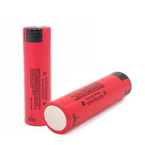 Panasonic/Sanyo NCR18650GA Flat Top 10A 3500mAh 18650 Battery