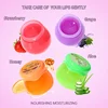 USHAS Moisturizing Lip Mask 4 Fruit Flavor Lip Balm Hydrating Repair Lip Mask Removes Dead Skin Lip Care Tools 1