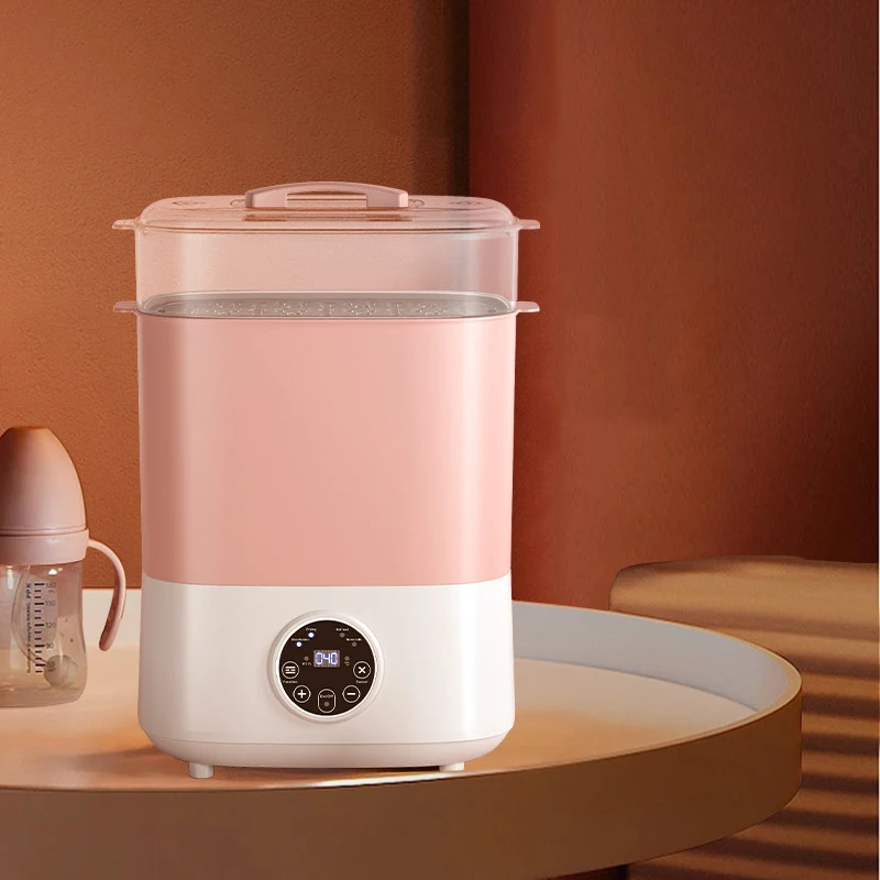 Baby Feeding Bottle Warmer & Sterilizers & Dryer Heater Electric Steam Bottle Sanitizer Large Steamer with Touch Screen baby bottle warmer