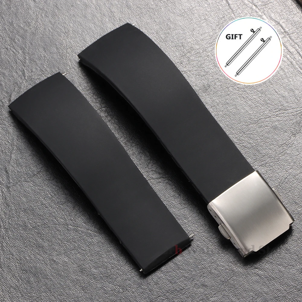 Silicone Quick Release Waterproof Sport Watch Strap - Soft and Durable Wrist Band