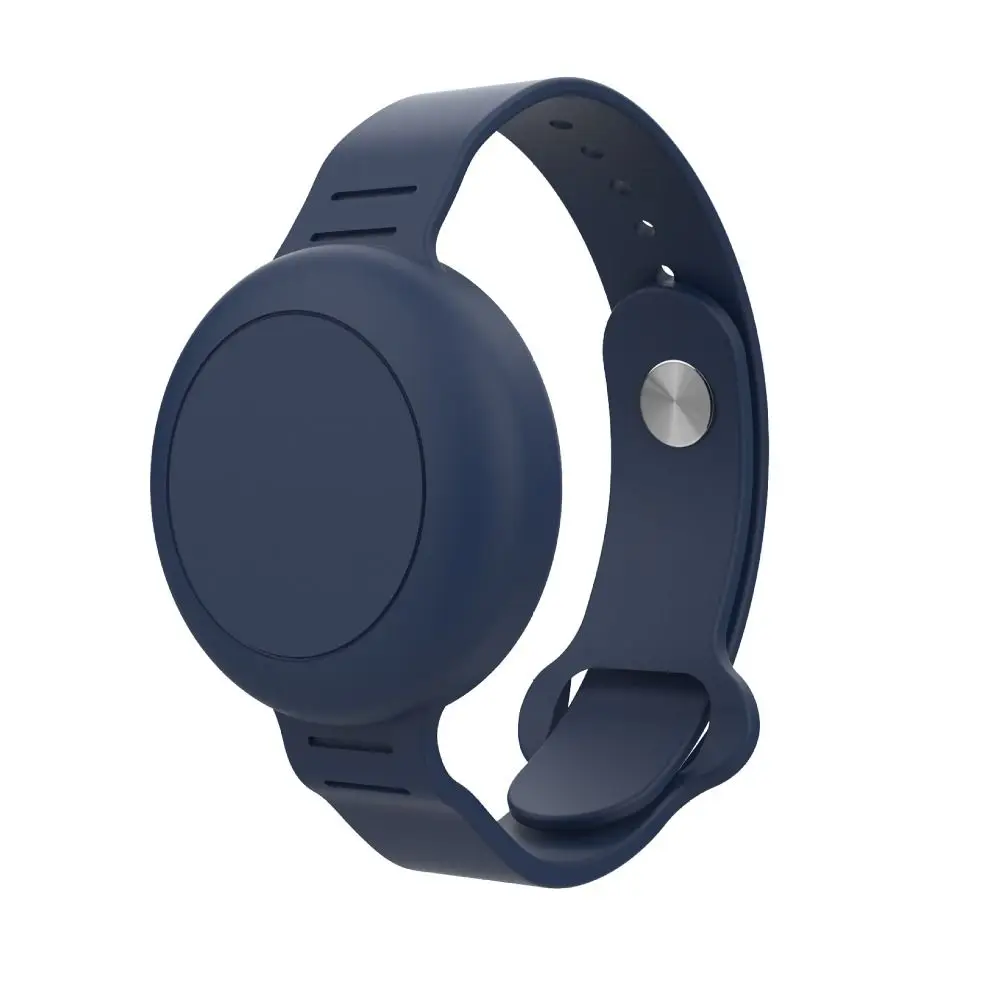 Kids' Waterproof Silicone Strap Wristband for Apple Airtag, Enhanced Holder and Bracelet Accessories